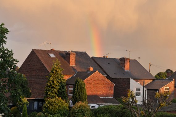 Spondon after rain