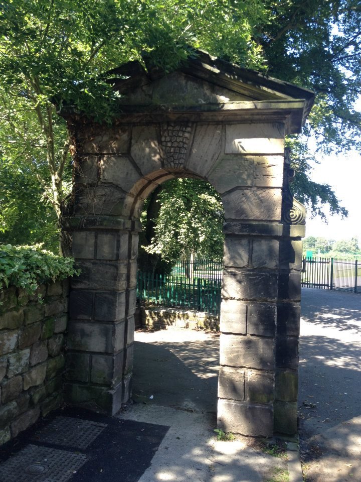 Photograph of Field House Gates, Park Road