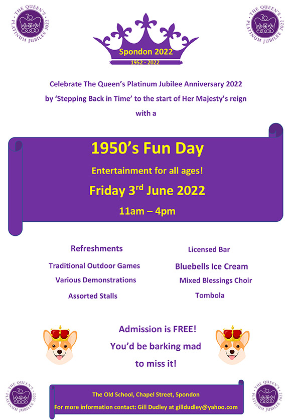 1950s Fun Day Poster