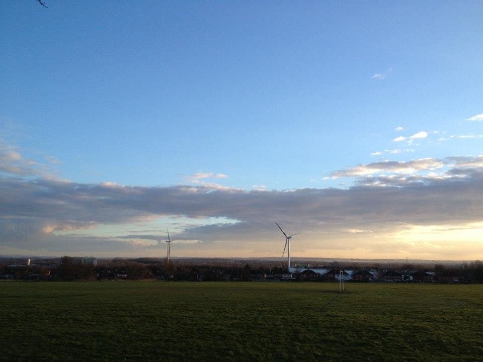 Photograph of West Park playing fields