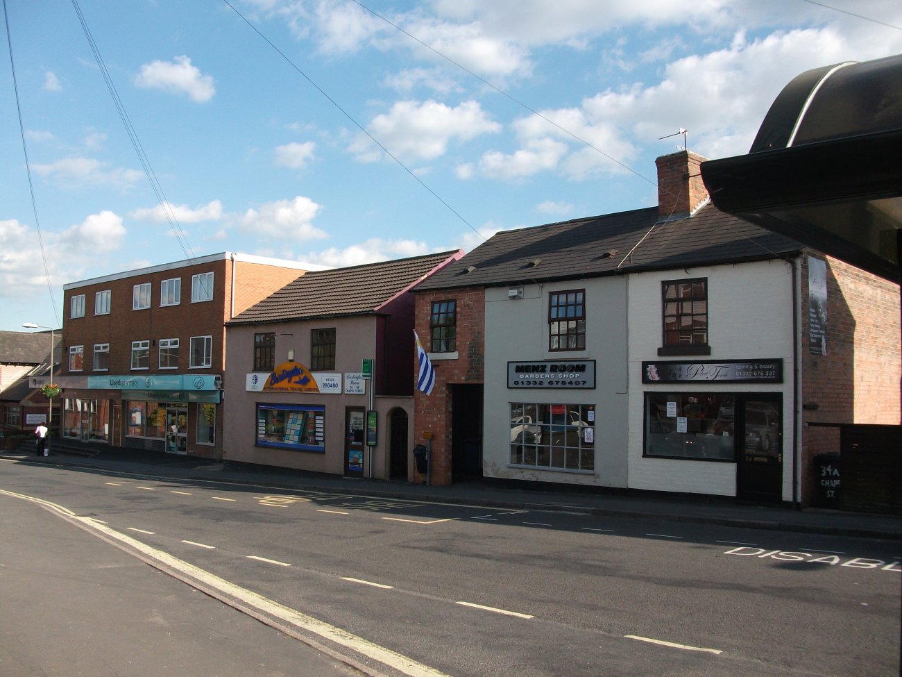 Photograph of Chapel Street shops, 2010