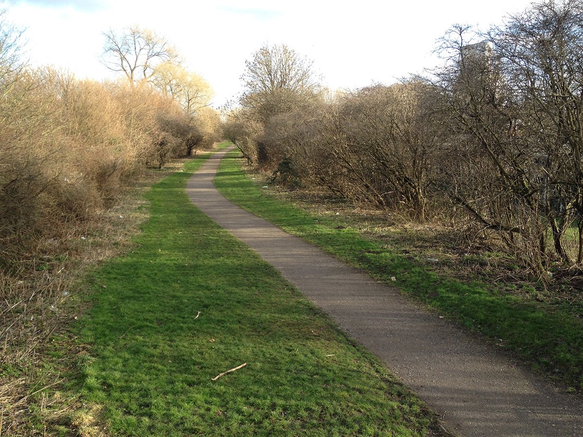 Photograph of Old canal path