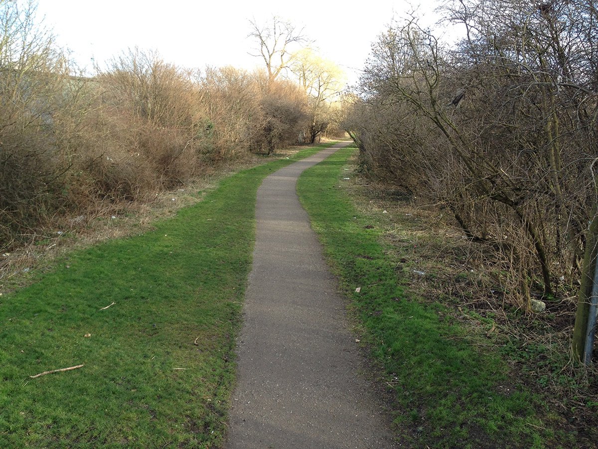 Photograph of Old canal path