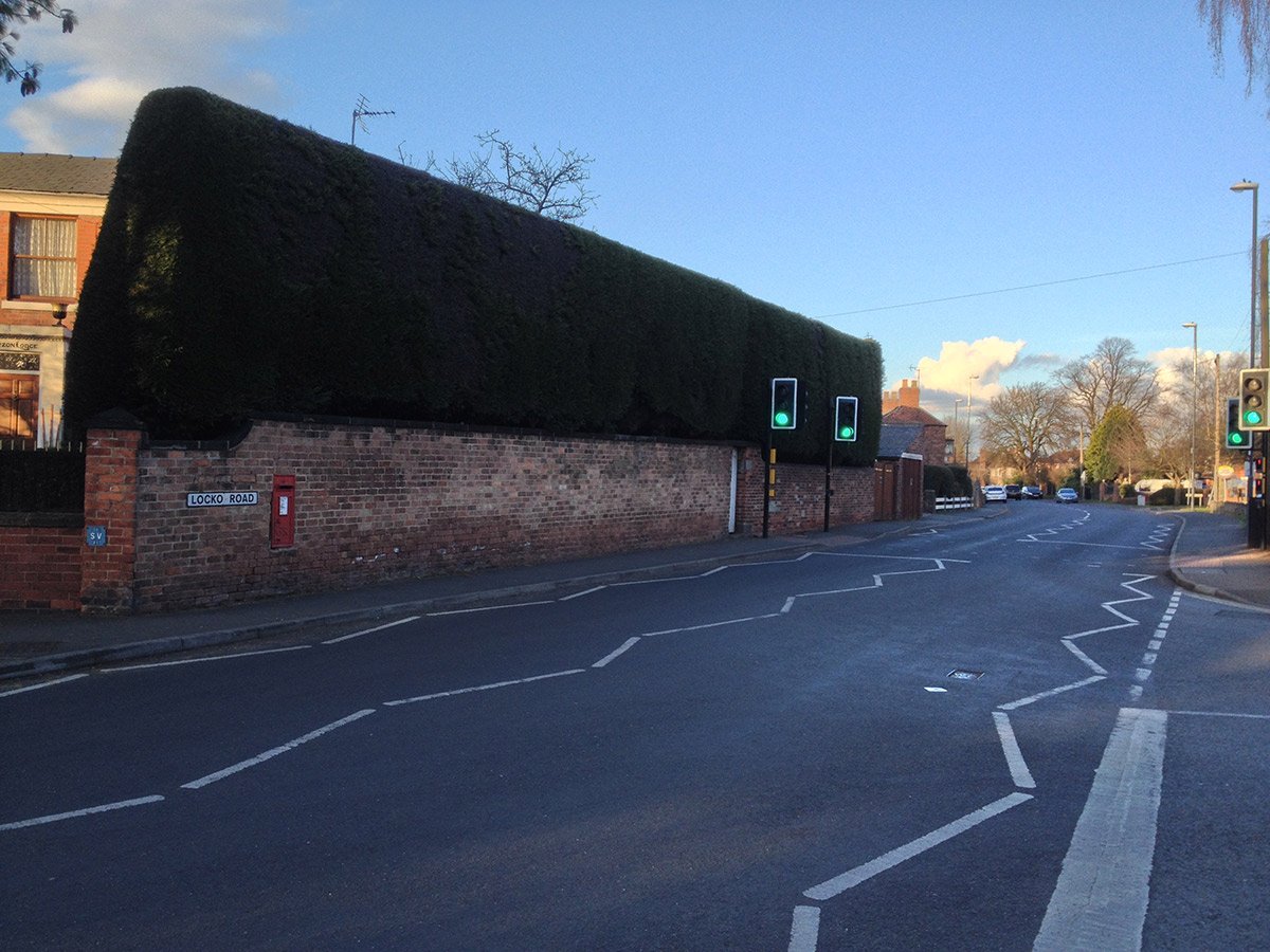 Photograph of Locko Road