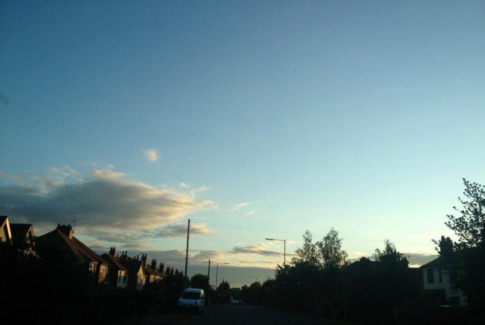 Photograph of Gorgeous skies over Dale Road
