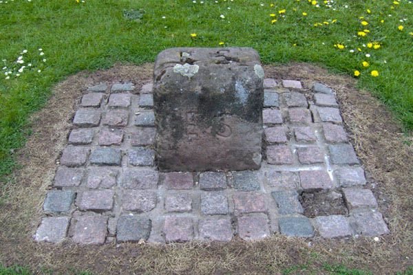 Photograph of The Enoch Stone memorial