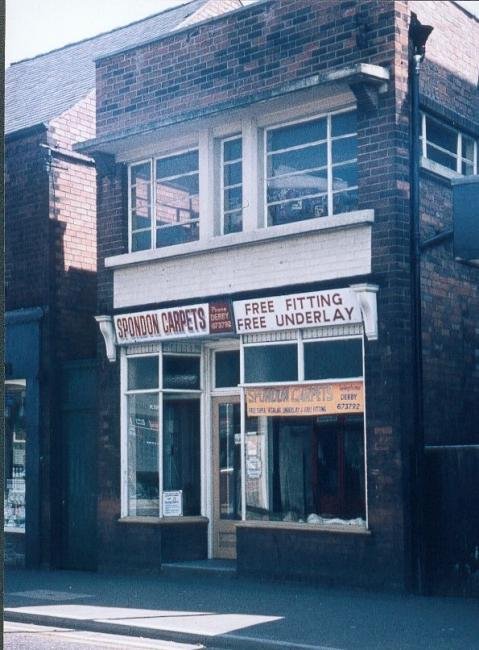 Photograph of Spondon Carpets, Sitwell Street