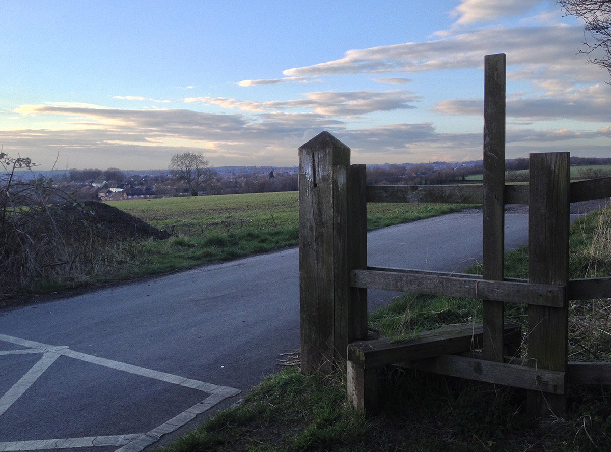 Photograph of Springfield Farm gate posts