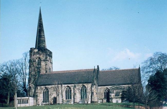Photograph of St Werburgh's Church (early 80s)
